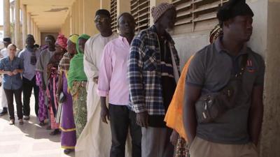 voters in Dakar