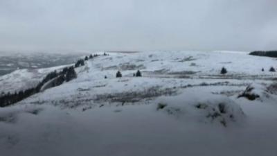 Snow in Rhigos