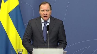 Sweden's PM Stefan Lofven