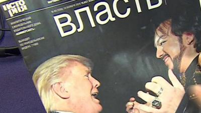 President-elect Trump in Russian press