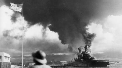 On 7 December 1941 a surprise Japanese attack at Pearl Harbor prompted the previously neutral US forces to join the war.