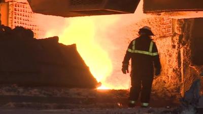 Steelmaking on Teesside