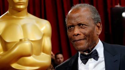 Sidney Poitier at the Oscars in 2014