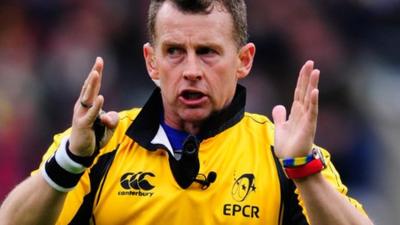 Referee Nigel Owens