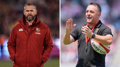 Andy Farrell and Matt Sherratt