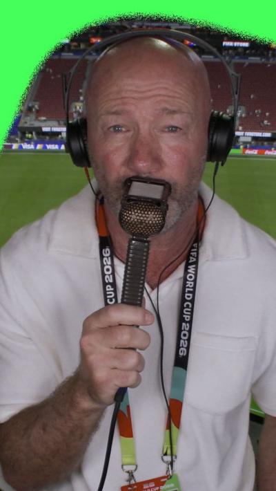 Alan Shearer in Atlanta