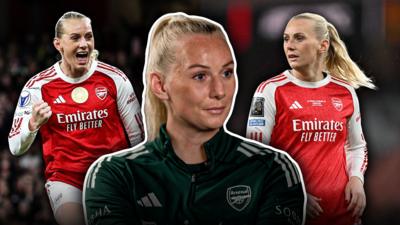 Arsenal forward Stina Blackstenius