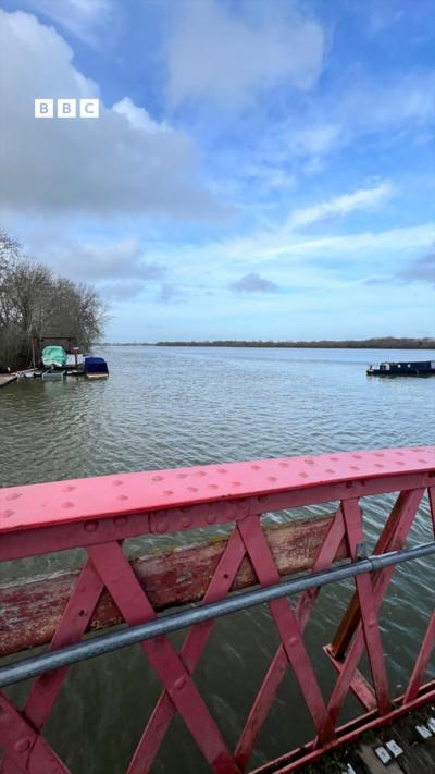 Oxford's Port Meadow in flood