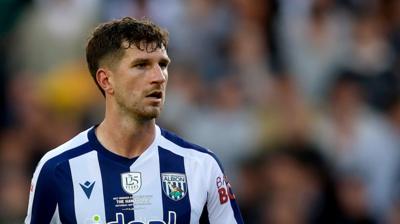 Chris Mepham of West Bromwich Albion