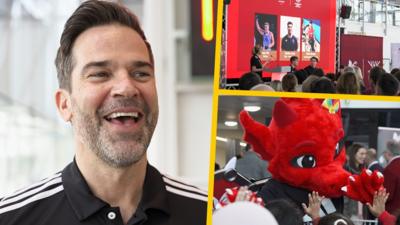 Gethin Jones and Wales' Commonwealth Games Day