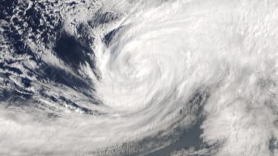 Hurricane Ophelia satellite image