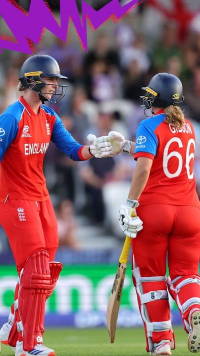 Dani Gibson hits a 'big' six