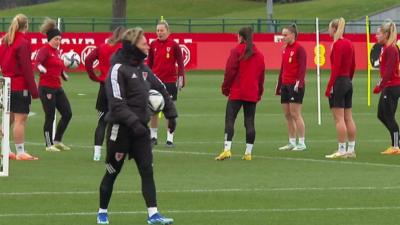 Wales training