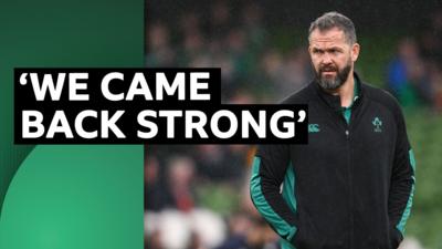 Ireland coach Andy Farrell