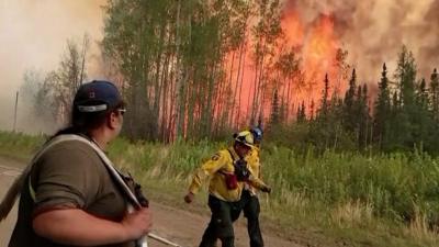 Wildfire in Alberta