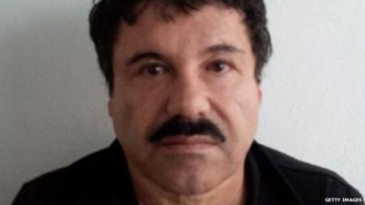 File photo of drug lord Joaquin Guzman known as El Chapo