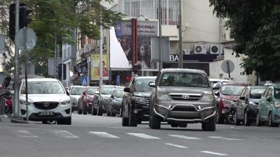 traffic in Luanda, Angola