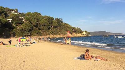 St Tropez beach