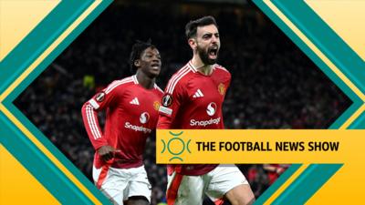 Bruno Fernandes celebrates a goal for Manchester United