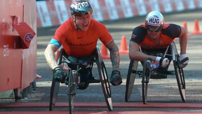 David Weir wins eighth London Marathon title