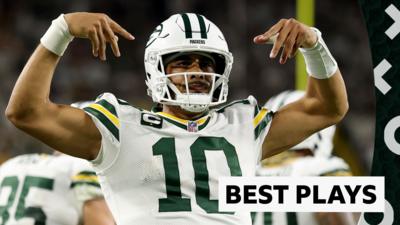 Green Bay Packers quarterback Jordan Love