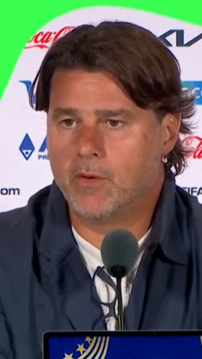 Pochettino during press conference