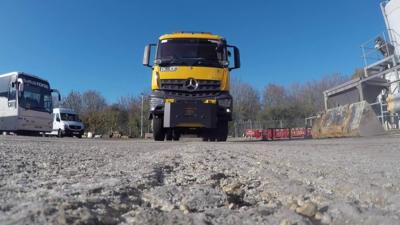 Gritting lorry