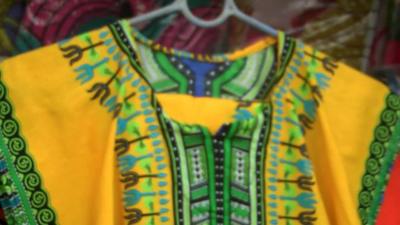 African print shirt