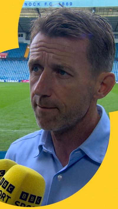Kilmarnock manager Neil McCann