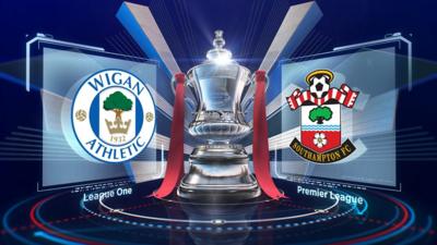 Highlights: Wigan 0-2 Southampton