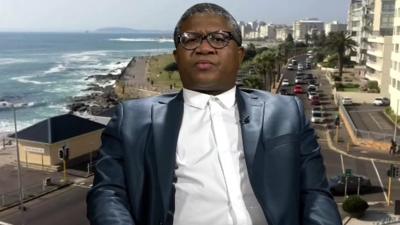 Fikile Mbalula, South Africa’s Police Minister