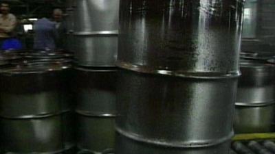 Oil barrels