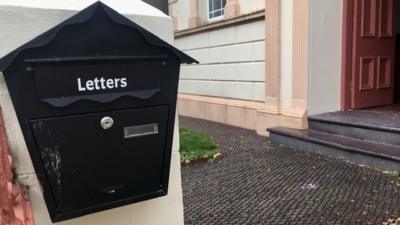 The chapel letterbox