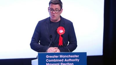 Manchester Mayor Andy Burnham