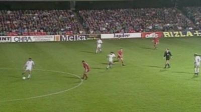 Wales v Belgium highlights 1990