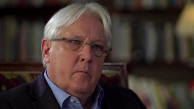 UN special envoy to Yemen Martin Griffiths