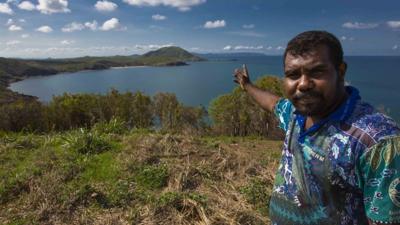 An Aboriginal Sea Ranger, Queensland, Australia