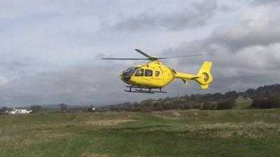 Bolton-le-Sands beach rescue