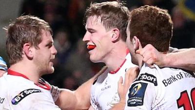 Ulster beat Toulouse 38-0