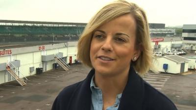 Former Williams F1 test driver Susie Wolff