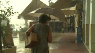 Hailstorm in Greece