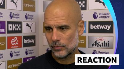 Manchester City boss Pep Guardiola