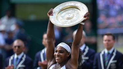 Williams won Wimbledon for the sixth time