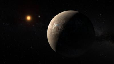 An artist mock up of Proxima B
