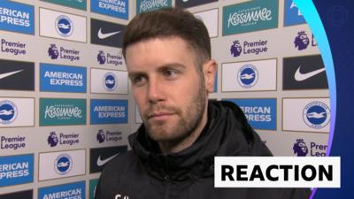 Brighton and Hove Albion manager Fabian Hurzeler