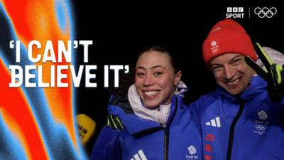 Matt Weston and Tabby Stoecker 