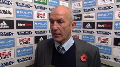 West Bromwich Albion boss Tony Pulis