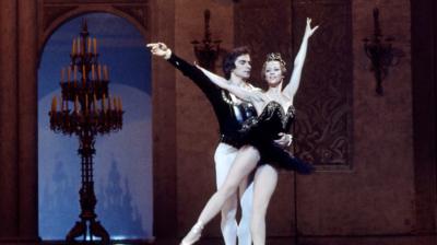 Rudolf Nureyev and prima ballerina Natalia Makarova.