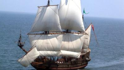 Reconstruction of the Mary Rose ship