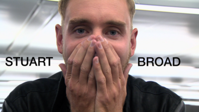 England bowler Stuart Broad